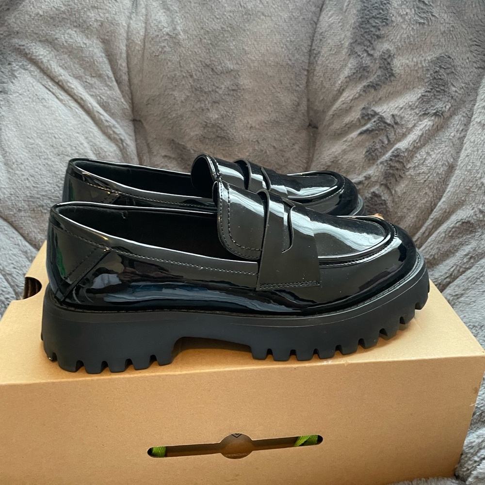 Black Womens Loafers